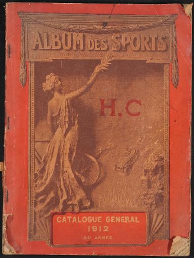 Album des Sports H.Chaput Katalog 1912 - Velopedia
